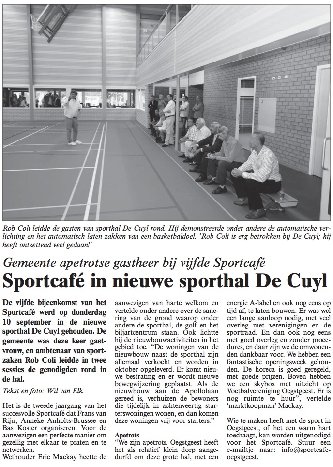 10 september 2009 - De Cuyl